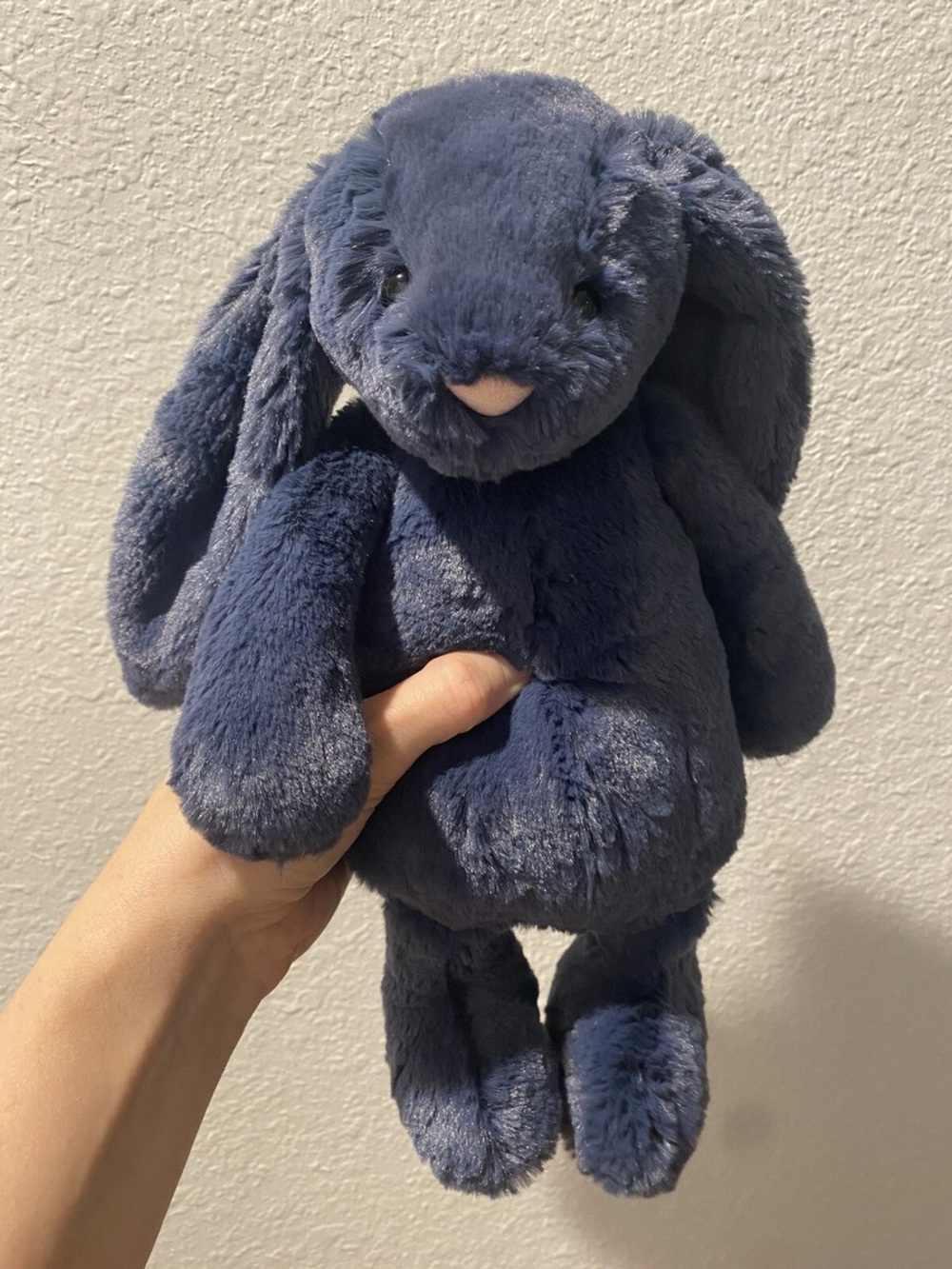 Navy Blue Bashful Bunny Jellycat